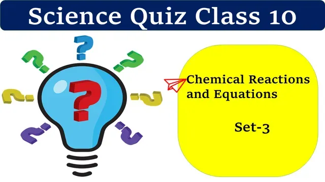 Ch 1 Science Class 10 MCQ Online Test