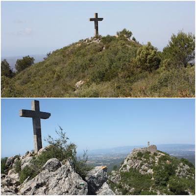 LA JUNCOSA DEL MONTMELL - BAIX PENEDÈS, Creu del Cap de la Serra del Montmell i Castell del Montmell