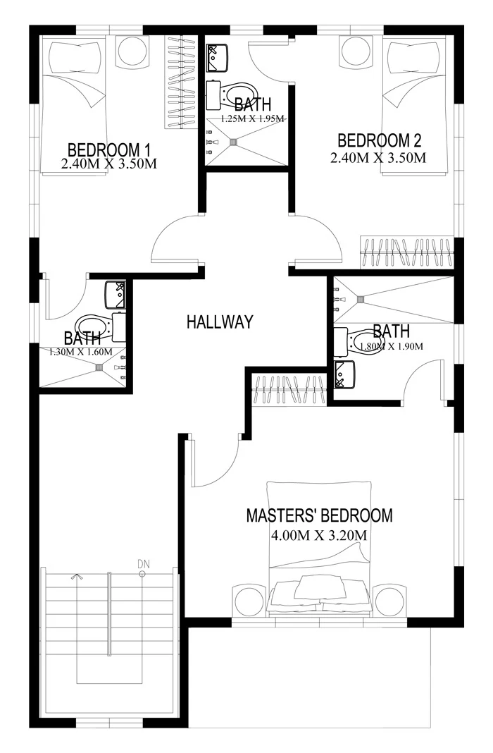 Two Story House Plans Series PHP-2014004