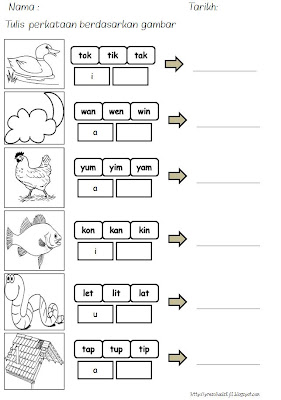 CIKGU EELA (IL) PRESCHOOLERS @ PCE: Literasi Tulisan 1