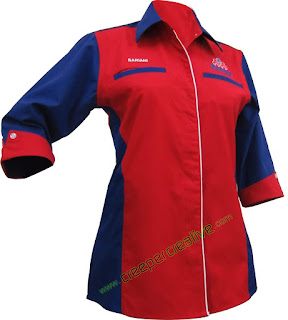 Design Baju Korporat Vector