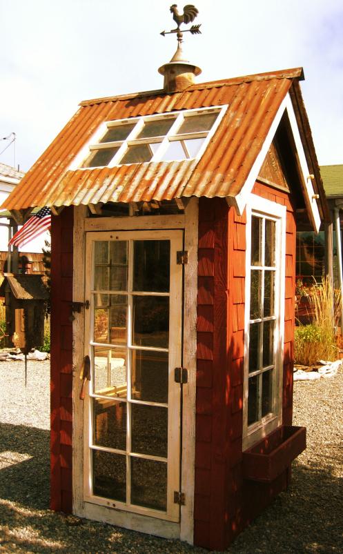 Bob Bowling custom creates sheds, chicken coops, greenhouses ...