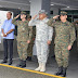 INVITADO POR EL MINISTRO DE DEFENSA, ALCALDE DE SAN CRISTÓBAL PARTICIPA EN IZAMIENTO BANDERA NACIONAL DOMINICANA EN SEDE DE LAS FUERZAS ARMADAS