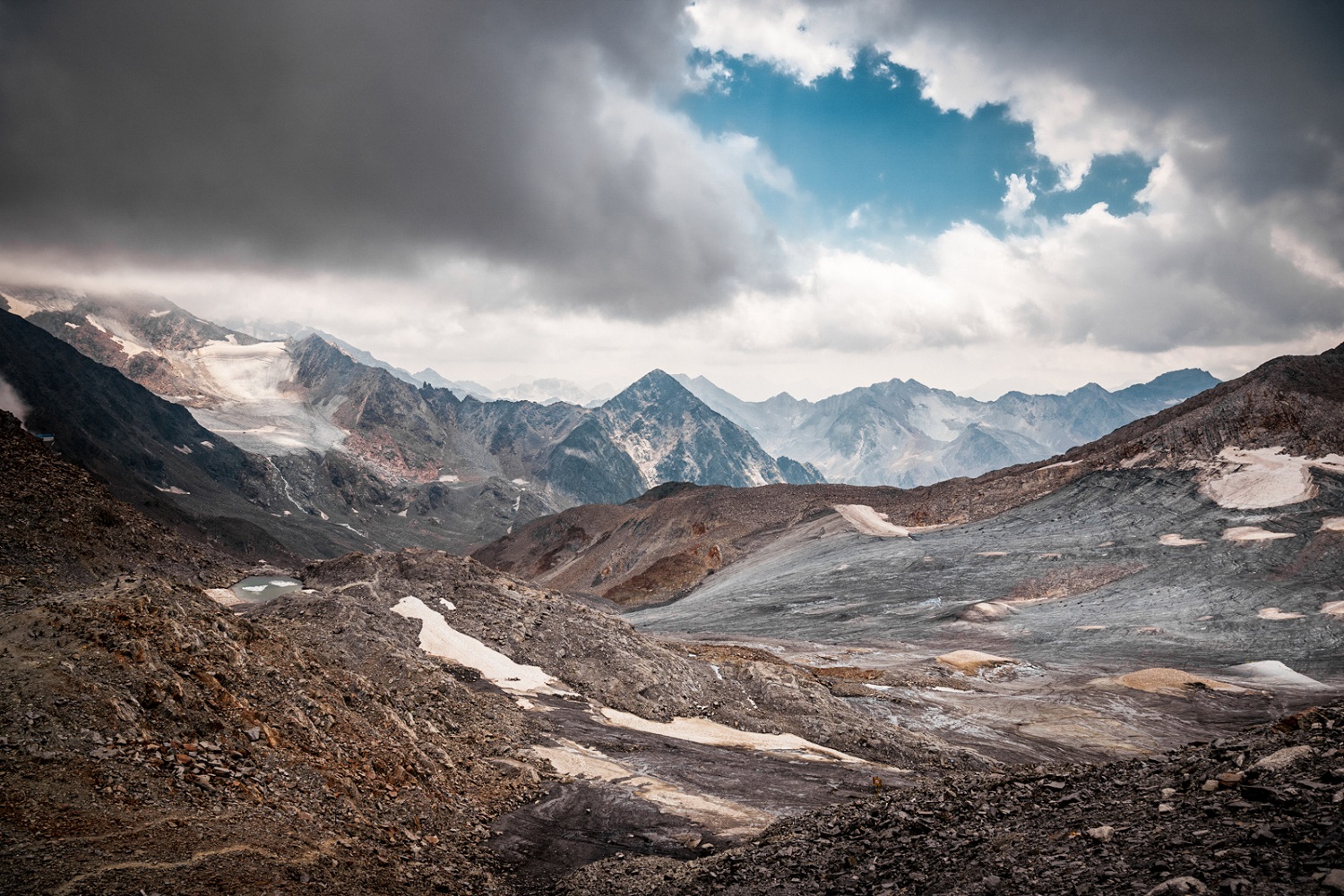 Szlak na lodowcu Stubai