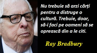 Gândul zilei: 5 iunie - Ray Bradbury