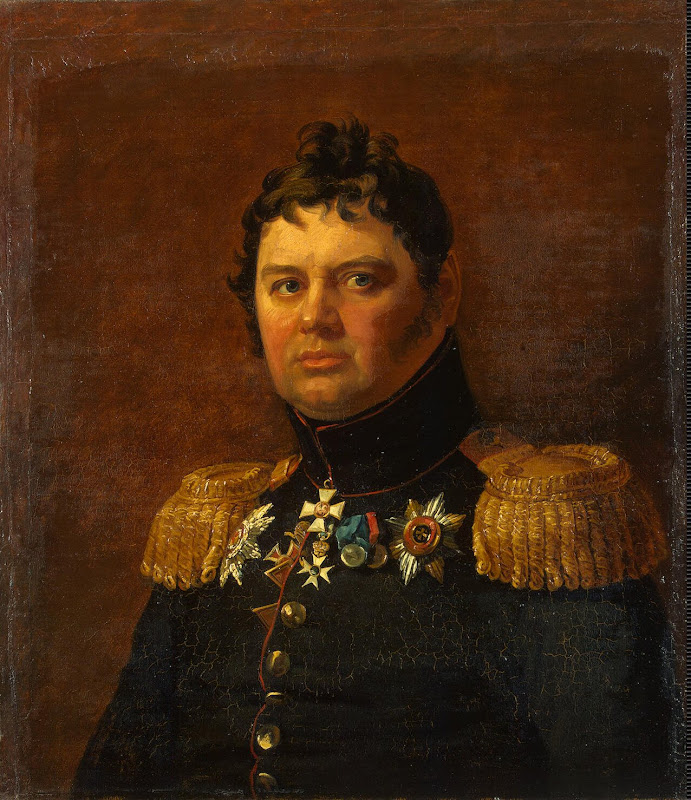 Portrait of Karl F. Loevenstern by George Dawe - History, Portrait Paintings from Hermitage Museum