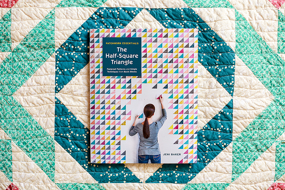 http://www.jenibakerpatterns.com/product/patchwork-essentials-the-half-square-triangle-book-signed