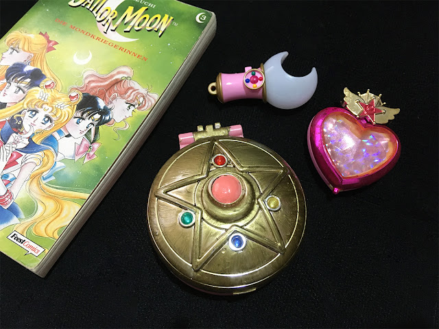 compact Sailor Moon restaurado