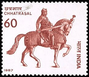 Postage stamp on Chatrasal