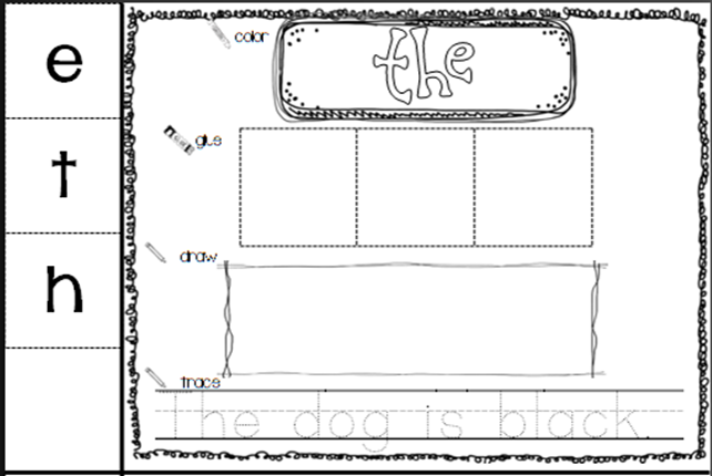 http://www.teacherspayteachers.com/Product/Sight-Word-HatsPractice-Sheets-Frys-First-100-Words-1119035