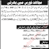 Sipahi Jobs in Mujahid Force (Pakistan Army) 2021 