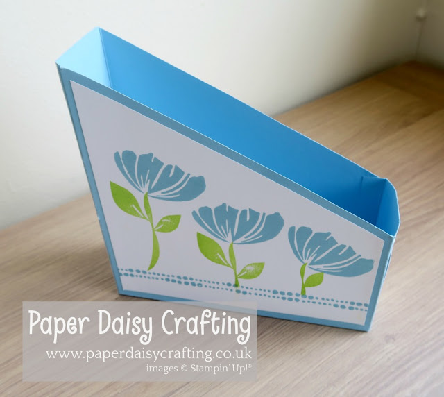 Bloom by bloom paper storage Stampin Up