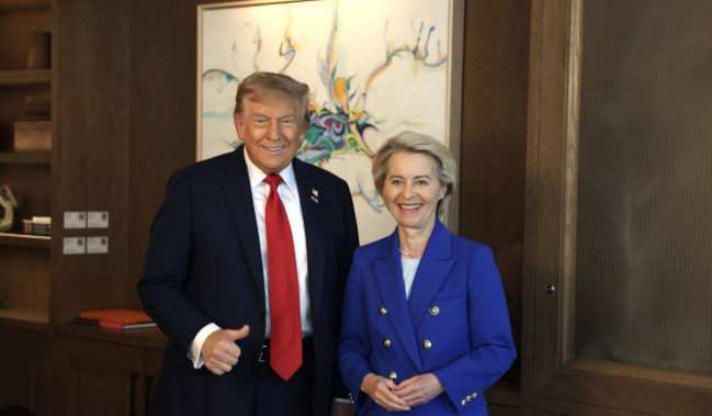 USA-UE, trattativa cruciale sui dazi: Trump e von der Leyen si incontrano in Scozia