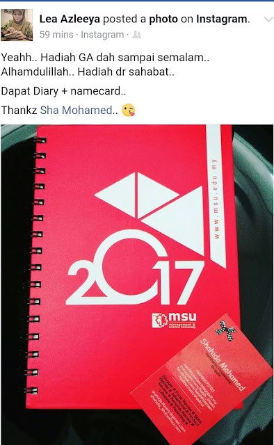 Hadiah Giveaway Planner & Calendar