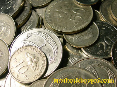  Gambar  duit syiling Malaysia Lunaticg Coin