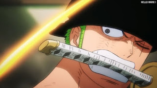 ワンピースアニメ 1052話 ロロノア・ゾロ Roronoa Zoro | ONE PIECE Episode 1052