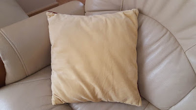 How to change old pillow backings - the easy way!