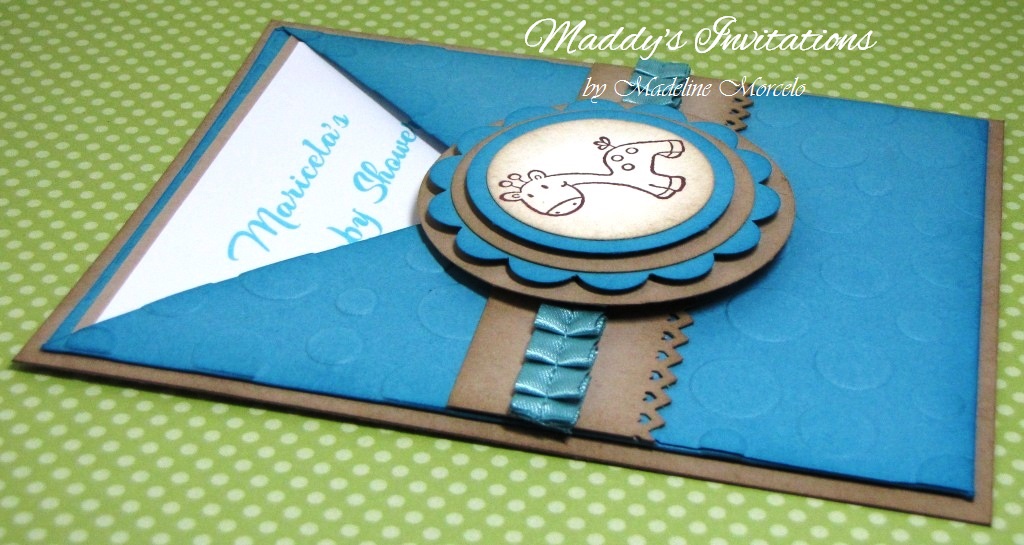 ... invitations has a different design, more appropriate for a little boy
