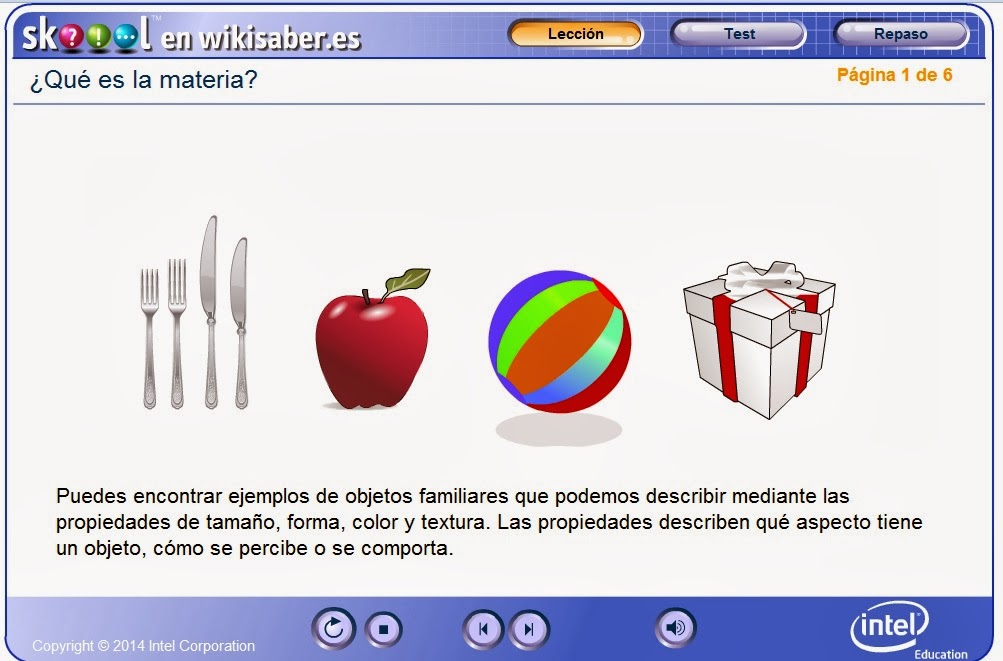 http://www.wikisaber.es/Contenidos/LObjects/what_is_matter/index.html