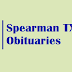 Spearman TX Obituaries