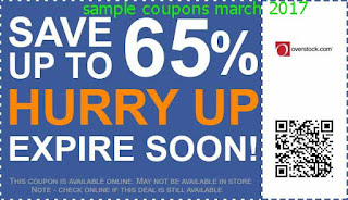 Overstock coupons march