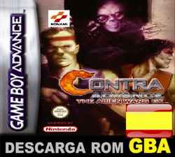 Roms de GameBoy Avance Contra Advance The Alien Wars Ex (Español) ESPAÑOL descarga directa