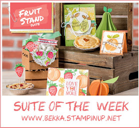 Fruit Stand from Stampin' Up! UK - available to purchase here - Suite of the Week buy it here