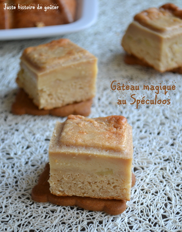 Juste Histoire De Gouter Gateau Magique Au Speculoos