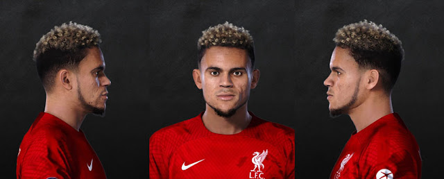 Luis Díaz Face Liverpool FC For eFootball PES 2021