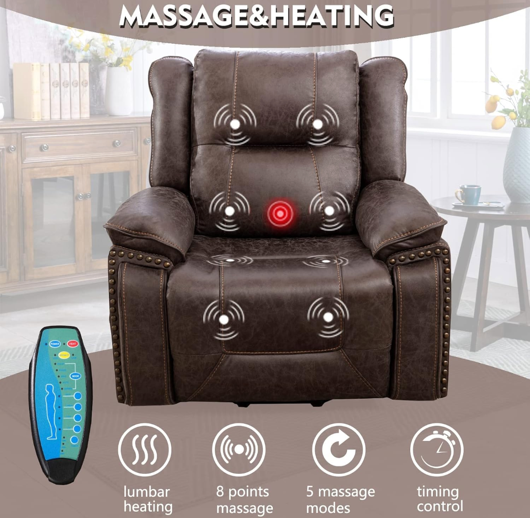 Power Lift Chair with Massage and Heating (ValueShopUSA.com)