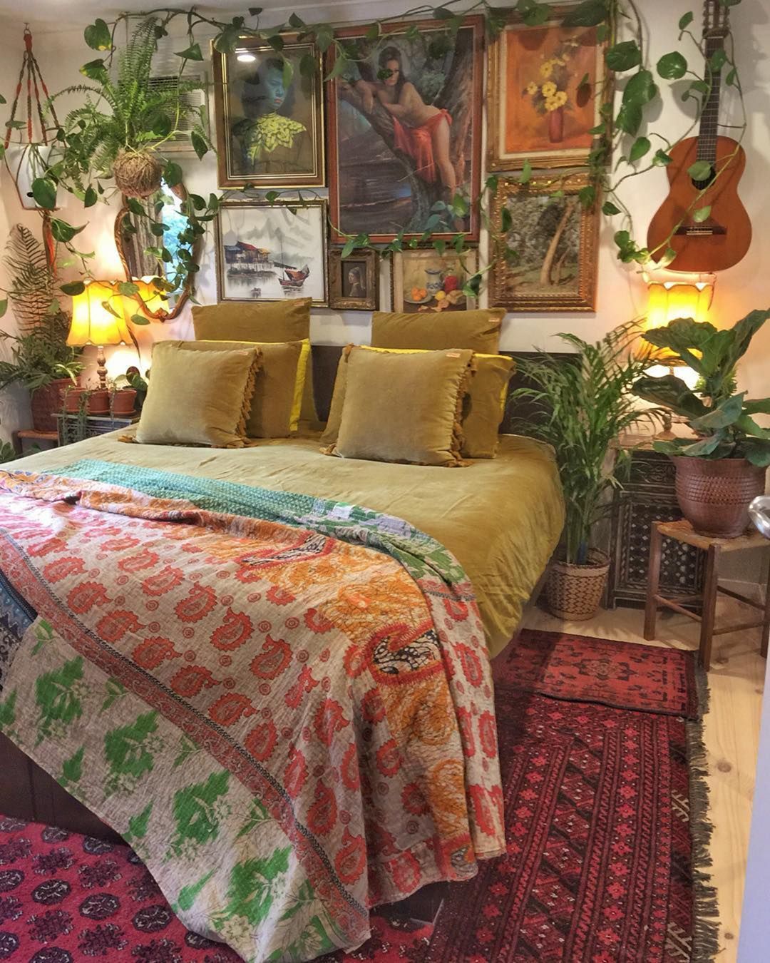 Bohemian Bedroom Design 