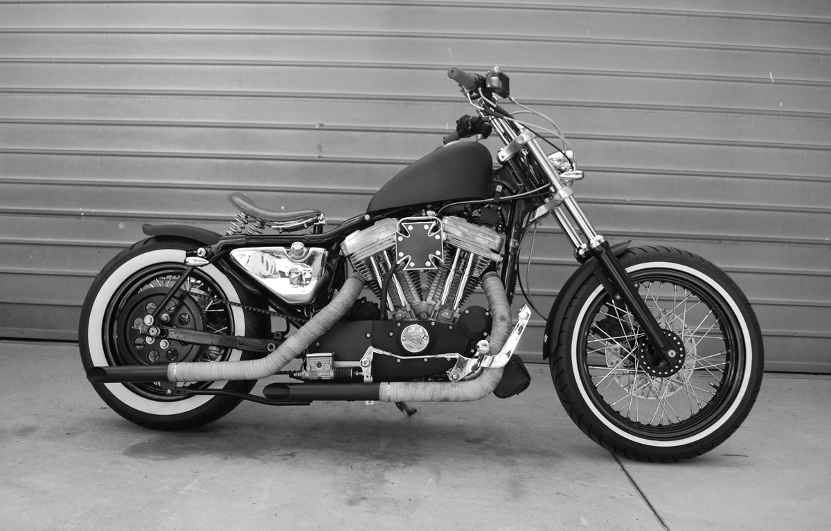 harley custom bobber Harley Davidson Sportster 883 1994 By Chappell Customs