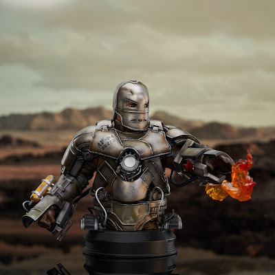 Diamond Select Marvel Iron Man Iron Man MK1 6th Scale MIni-Bust 001