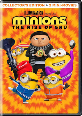 Minions The Rise Of Gru Dvd