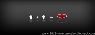 2. Valentines Day Black Facebook Timeline Cover Pictures 2014