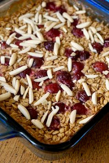 Cherry Almond Baked Oatmeal: Savory Sweet and Satisfying