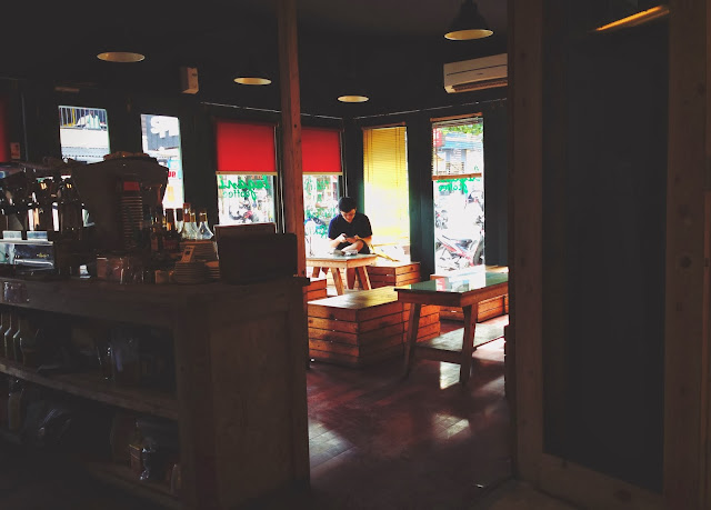 Interior of Lagani Coffee Yogyakarta