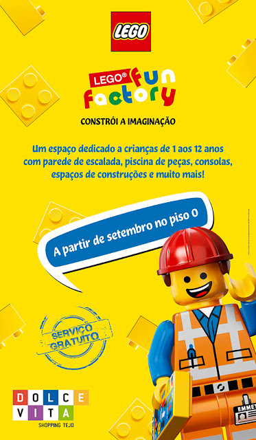 A primeira LEGO® FUN FACTORY em Portugal