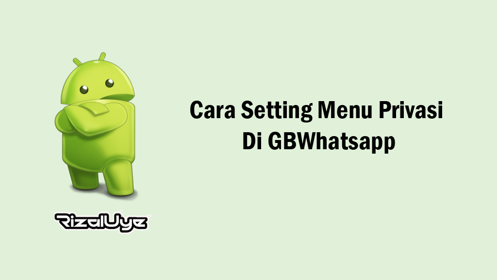 Cara Setting Menu Privasi Di GBWhatsapp