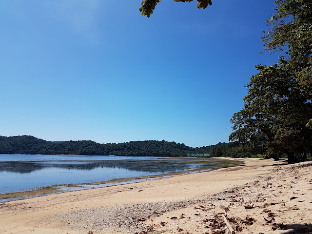 Ujung Pantai Paradise Likupang, sebuah tanjung