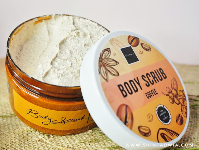 Review scarlett body scrub coffee