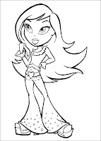 Bratz Coloring Pages