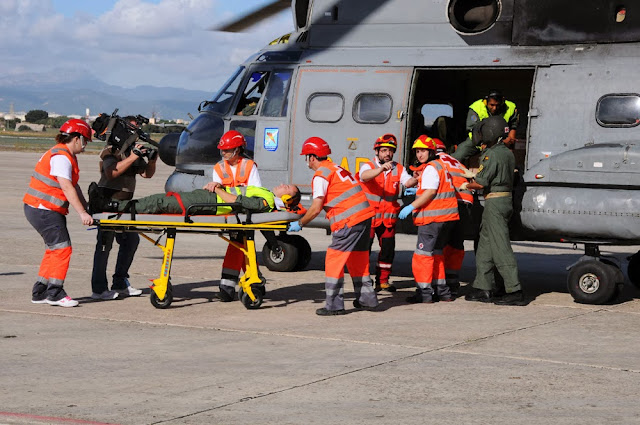 Ejercicio 'Baleares Search and Rescue' del Ejército del Aire.