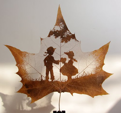 Leaf Carving Artwork