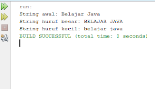 Mengubah Huruf Kapital dan Huruf Kecil di Java