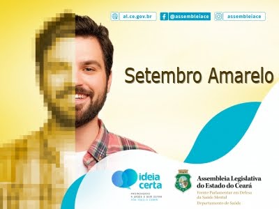 Assembleia Legislativa do Ceará encerra Setembro Amarelo com homenagens e palestra.