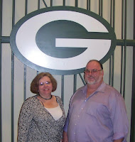 Joyce and Charlie Pinson, Kentucky Health Insurance Agents at Humana Health Insurance conference Lambeau Field home of Green Bay Packers