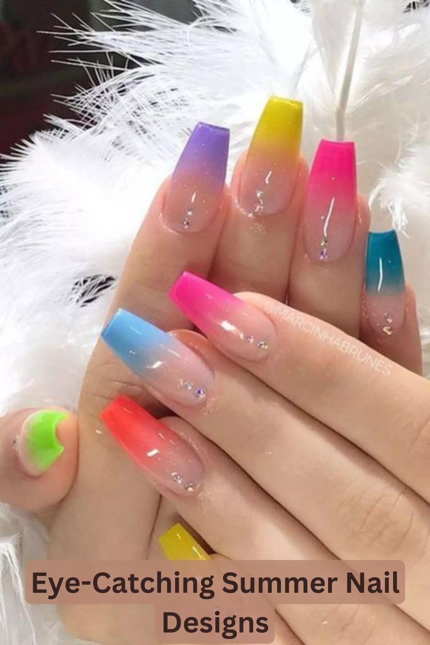 Eye-Catching Summer Nail Designs