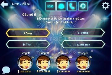 Ai là triệu phú biêng online