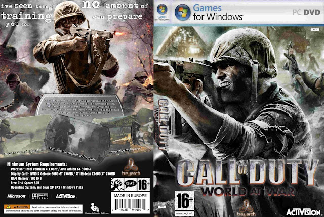 Call of Duty 5 World at War PC Game Free Download 2.9GB Compressed